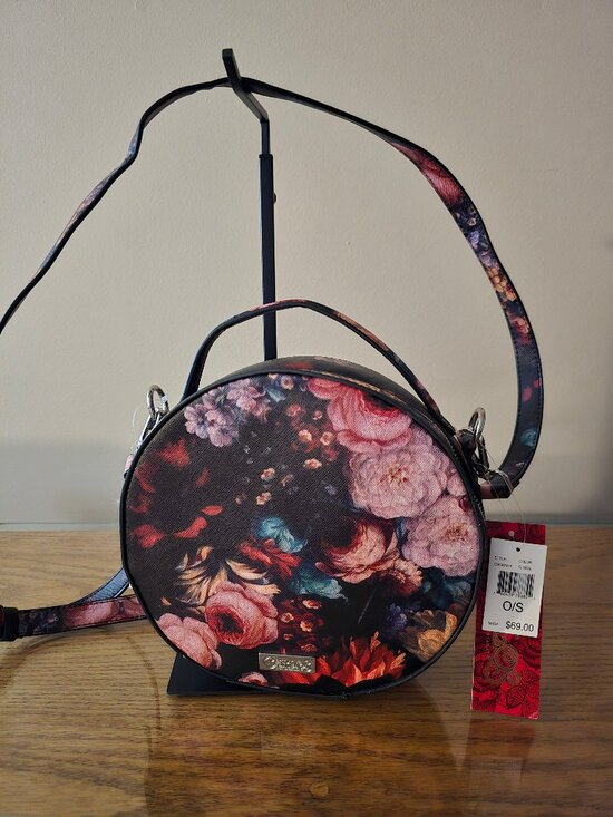 Carlos Handbags - NWT Carlos Floral Barrel Crossbody / Shoulder Purse